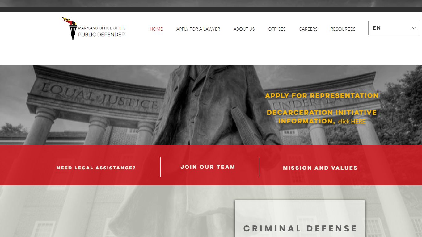 HOME | MD Public Defender